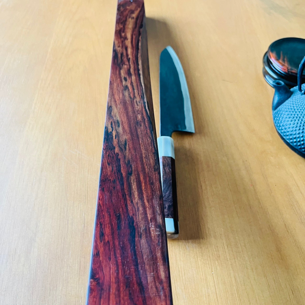 Multi Color Siamese Rosewood Magnetic Knife Bar 06